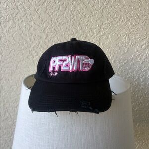 Nicki Minaj Pink Friday World 2 Tour Official Baseball Cap RARE Distressed